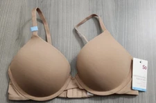 Juniors' SO® Smooth Plunge Push-Up Bra SO82001 Chai - 34C