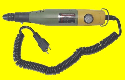 PROXXON 28512 Bohr- und Fräsgerät MICROMOT 60/EF mit Bohrfutter Drehzahlreglung