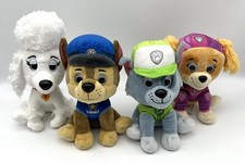 GUND Nickelodeon Paw Patrol The Movie Chase, Skye, Rocky  Dolores Plush Dog Set