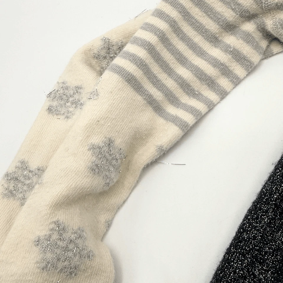 Lote de 2 Medias Hanna Andersson Vacaciones Invierno - Niños EU 110/120 US 5- Foto 3 de 4