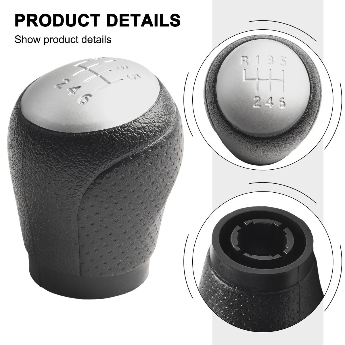 Professional Installation Recommended 6 Speed Gear Shift