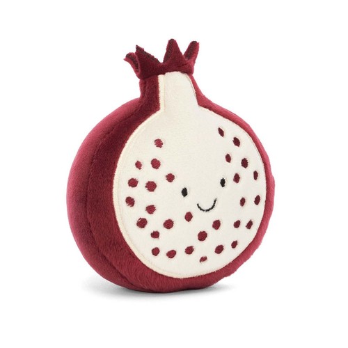 Jelly Cat Fabulous Fruit Pomegranate Soft Toy Stuffed Food 5 In 12.7cm