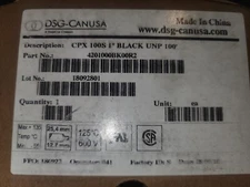 DSG CANUSA CPX 100S 1" BLACK UNP 100