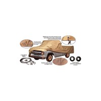 Pickup Truck Cover - Tan Flannel - Pickup With Standard Short Bed 48-43794-1 on sale Pickup Truck Cover - Tan Flannel - Pickup With Standard Short Bed 48-43794-1 on sale
