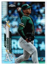 2020 TOPPS CHROME BASEBALL BASE/RC PRISM REFRACTOR CARDS #1-200 U-Pick From List