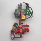 Vehicle Teenage Mutant Ninja Turtles 1991 TMNT Vintage Garbage Can Phone Pole