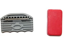 ski snowboard Edge sharpener Tuner Edge Beveler 88/90 side Gray New + Red wax
