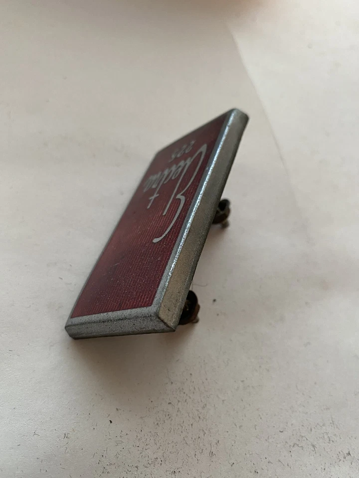 1966 Buick Electra 225 Front Grill Trim Emblem Script - image 3 of 4