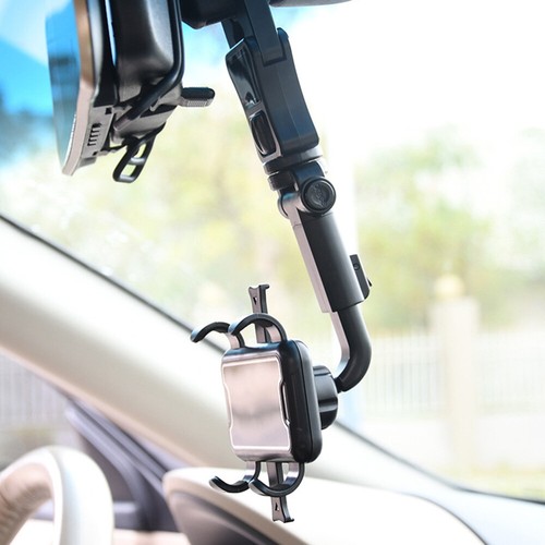 4 Pieces Car Phone Holder Dashboard Accessories Cell Mirror Mount - 第 2/12 張圖片