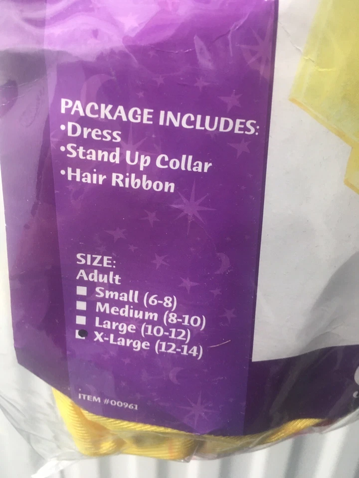 Vestido Disfraz Blancanieves California Damas y Talla XL 12-14 Siete Enanitos Disney Foto 2 de 4