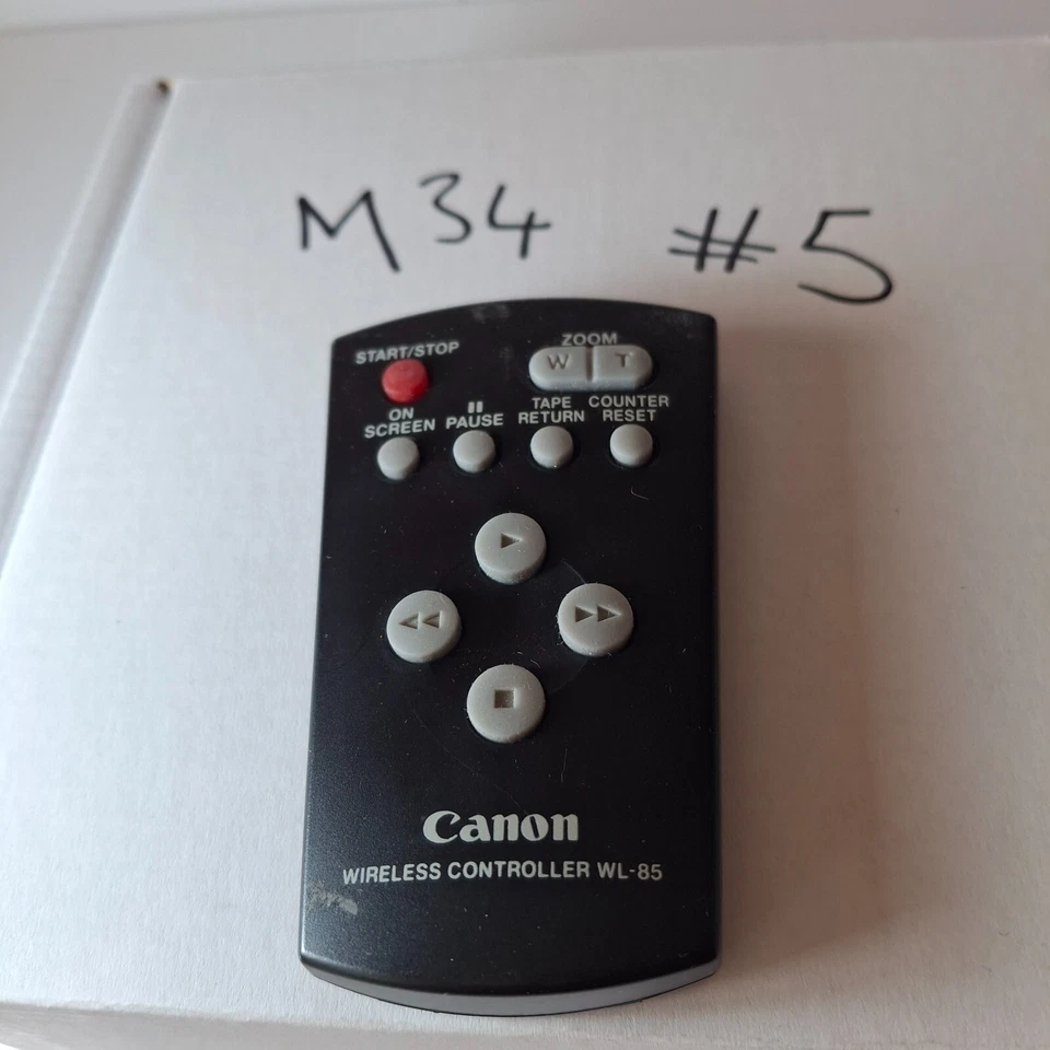 Canon Camcorder Remote Control WL-85 Working. (refB) - Image 2 of 4