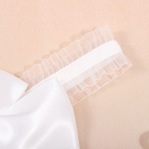 Bowknot Wedding Garters Stretch Lace Garters Leg Garters Set for Bride Bridal... - Picture 4 of 5