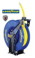 Goodyear Steel Retractable Air Compressor/water Hose Reel With 3/8 In. X 50 F... on sale Goodyear Steel Retractable Air Compressor/water Hose Reel With 3/8 In. X 50 F... on sale