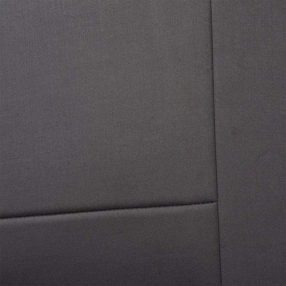 Juego de 3 fundas de asiento de neopreno negras delanteras traseras Smittybilt para Jeep Wrangler TJ Foto 3 de 4