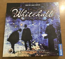 Whitehall Mystery Board Game (2017) by Gabriele Mari, Giochi Uniti - Played Once