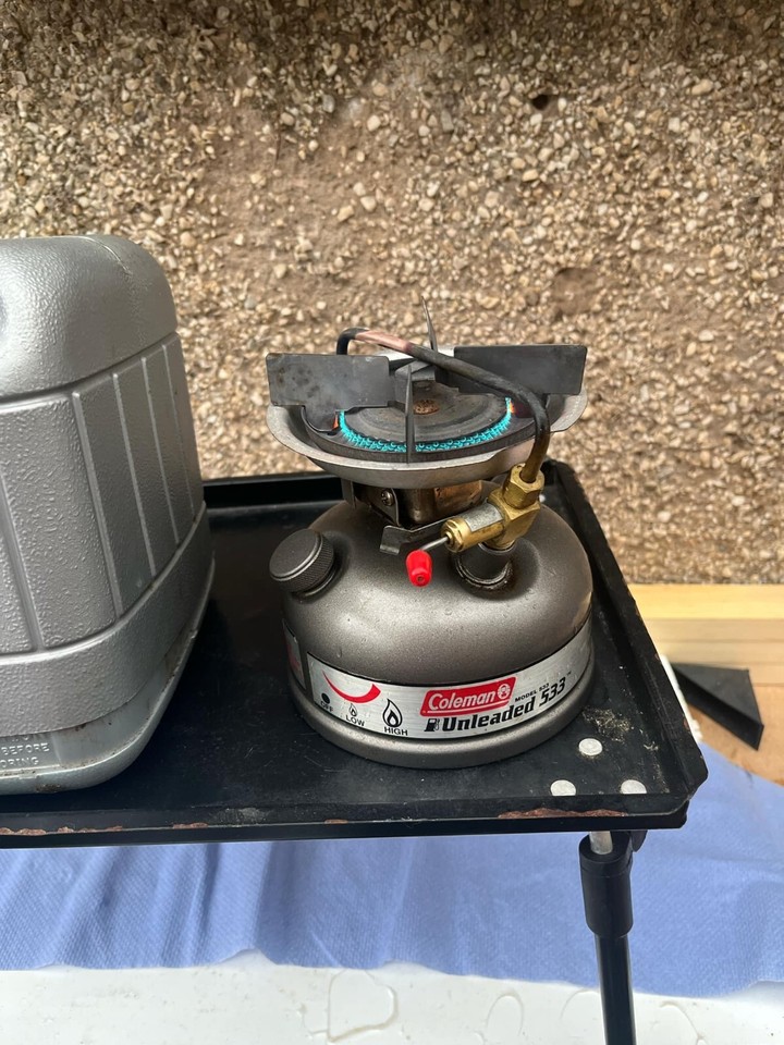 COLEMAN 533 CAMPING STOVE eBay