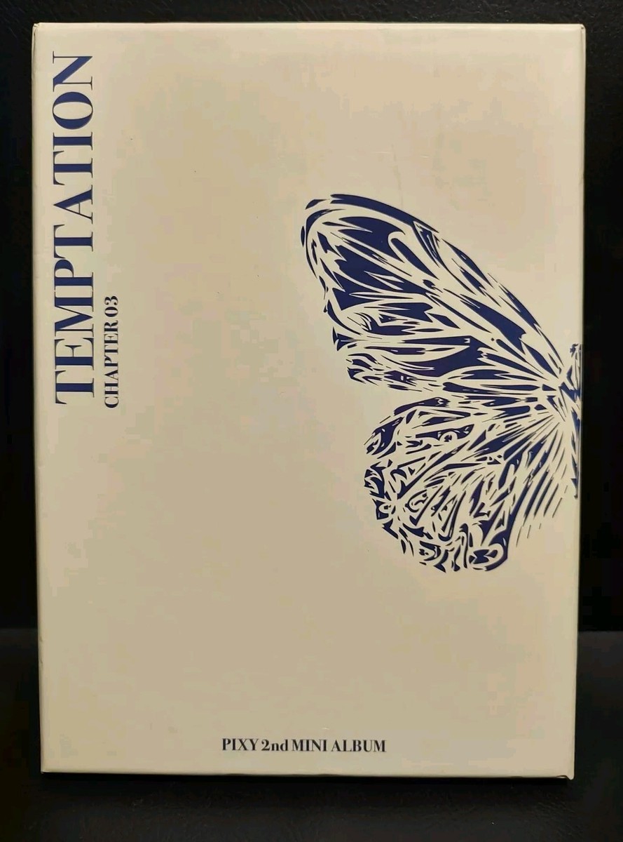 美品 PIXY｜2ndミニアルバム『TEMPTATION』2種セット トレカ付き PIXY 2nd Mini Album Chapter 3 Fairy Forest Temptation A Ver