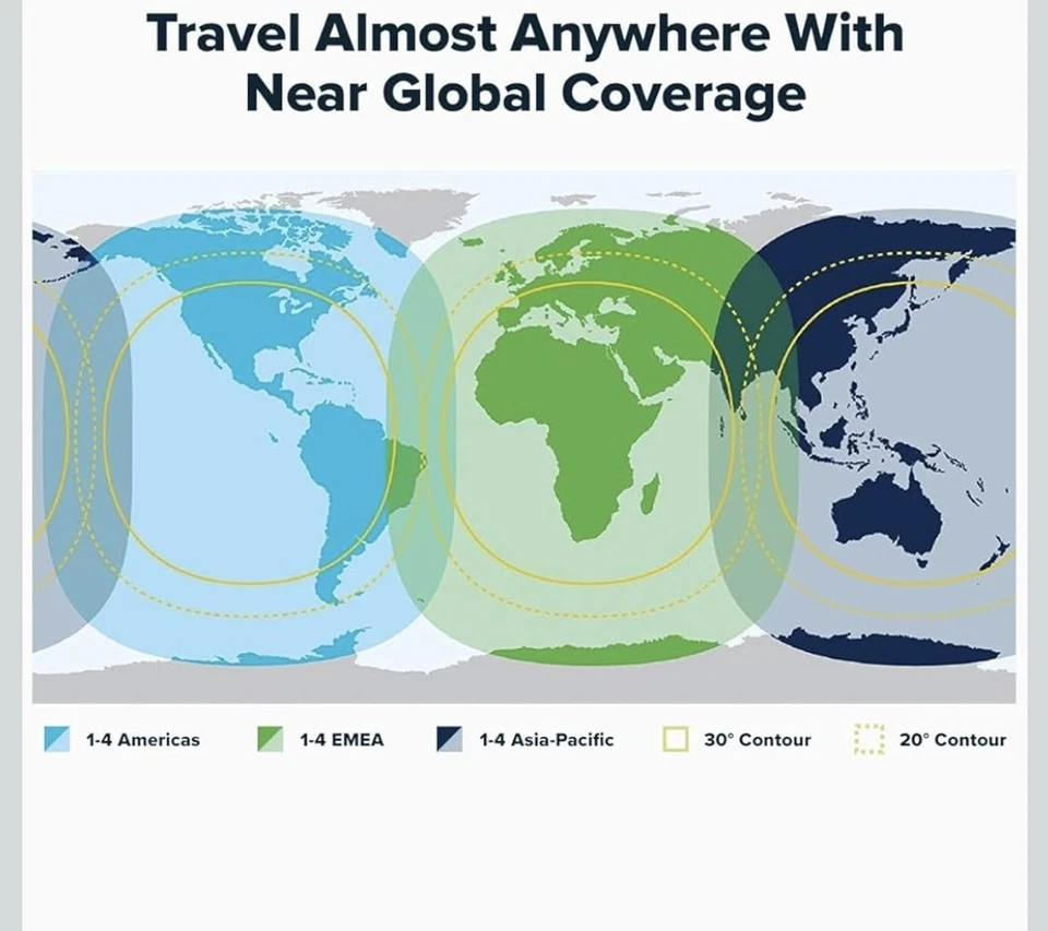 ISatPhone Satellite Phone Kit & 100 Unit Prepaid SIM 90Days Near Global Coverage - Image 2 of 4