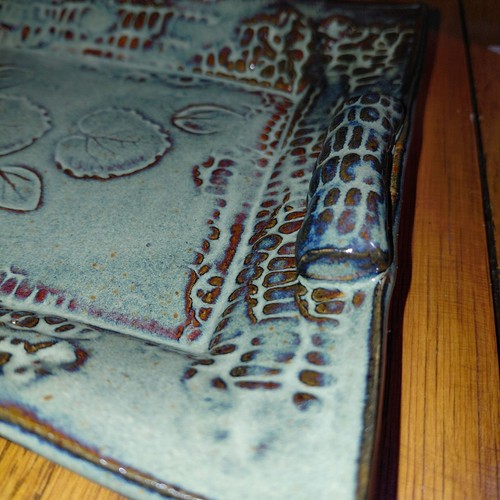 Thomas Potteries Seagrove NC tray - Picture 3 of 6