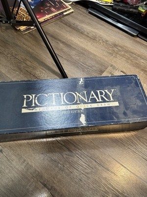 Pictionary First Edition 1985 The Game of Quick Draw Vintage