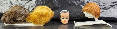 Mattel VTG Barbie Fashion Queen Head Wig Wardrobe # 870 - SEE PHOTOS - GUC