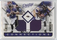 2016 Panini Prestige Connections Materials 23/50 Joe Flacco Breshad Perriman 4f9