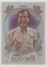2021 Topps Allen & Ginter's Hot Box Silver Portrait Jim Koch #233 x0y