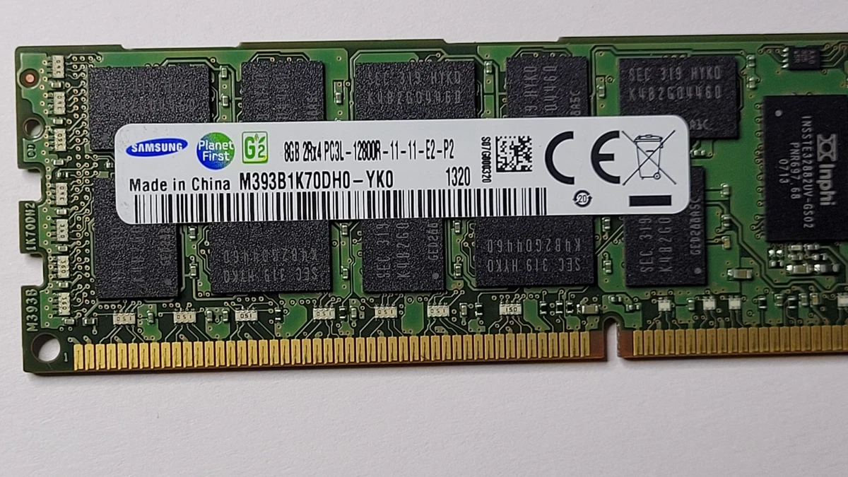 DDR3 8GB×8 計64GB PC3L-12800R RDIMM サムスン Memória Smart 8gb Ddr3 1600mhz Pc3l-12800r 2rx8 - Loja Paulicomp