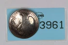 NO DATE 50C WALKING LIBERTY SILVER HALF DOLLAR HOLLOW PIN? NOVELTY RAW-3961