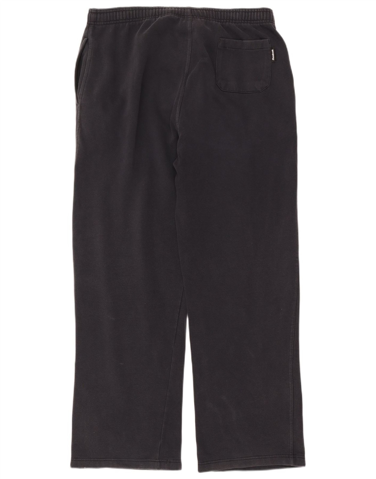 REEBOK Mens Tracksuit Trousers Large  Navy Blue Cotton AJ14 thumbnail 2