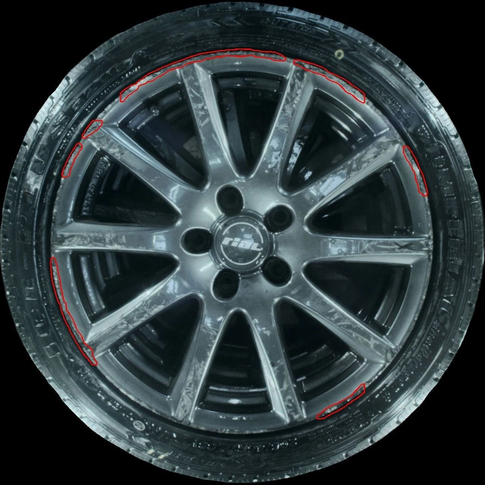 205/45 R17 Winterreifen Nissan Almera 17 Zoll Alufelgen Komplettsatz 7mm - Bild 3 von 4