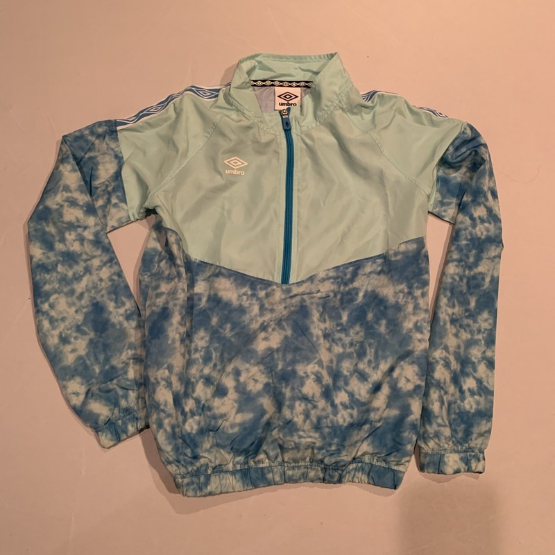 Vintage Umbro Girls Track Jacket X-Large (14-16) Windbreaker