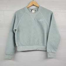 The North Face Green Fleece Sweatshirt Womens Size Small