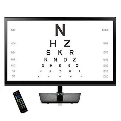 Digital Eye Chart Vision Optics Visual Acuity Software Chart Used