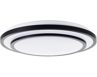 Led Deckenleuchte 36 W 5500 Lm 3000- 6500 K B 49,5 Cm Luciano Weiß