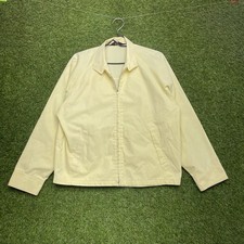 Vintage Kmart Blouson Fit Jacket Mens Medium Lightweight Cropped Boxy 80s Zip