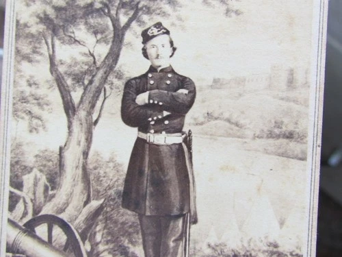 Civil War Colonel Elmer Ellsworth cdv photo by Gurney & Son