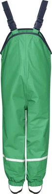 Playshoes Kinder Fleece-Trägerhose grün - Bild 1 von 4