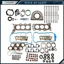 ECCPP Full Gasket Bolts Set For 07-11 Chevrolet Malibu Equinox Saturn 3.6L