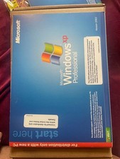  3 Vintage Microsoft Windows XP Professional Service Pack 2 Collectible 