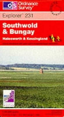 Southwold and Bungay: Sheet 231 (Explorer Maps), Ordnance Survey, Used; Good Boo