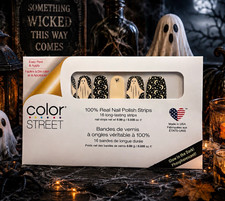 Color Street RETIRED Too Ghoul for You Glow-in-the-Dark Nail Polish Strips