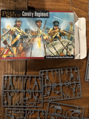 Warlord Games Pike & Shorter Cavalry Regiment 28mm WFB Warhammer Proxies OPR - Picture 2 of 6