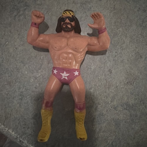 Vintage 1986 LJN WWF Wrestling Superstars Macho Ma...