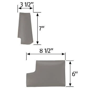 Juego de alfombras gris claro TruVette convertible Mass Back 1994-1996 C4 Corvette Foto 3 de 4