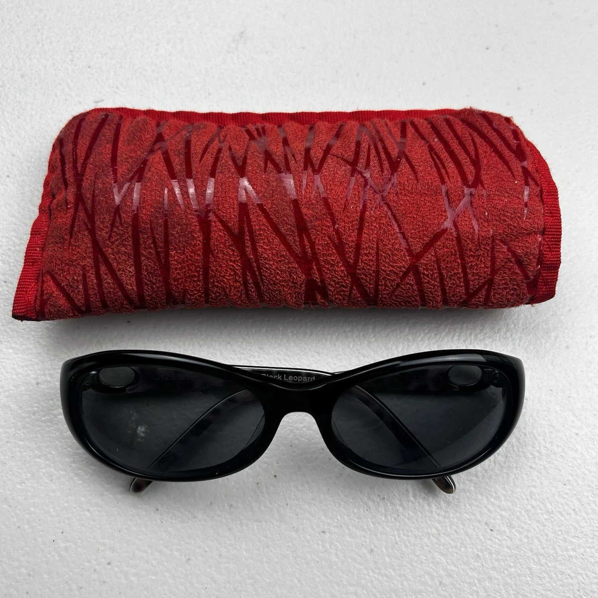 Vintage Ellen Tracy 826-200 Black Oval Sunglasses Austria FRAMES ONLY ellen tracy sunglasses products for sale | eBay main image 3