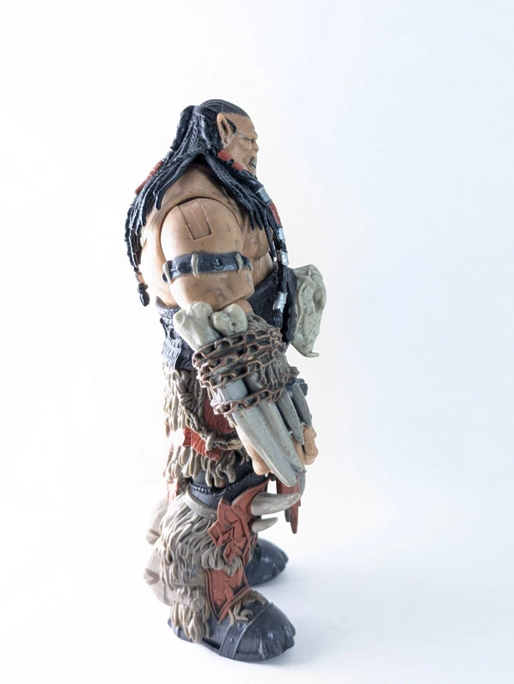 Lote de figuras de acción World of Warcraft Durotan Blackhand Orc 6" pulgadas Jakks Pacific  Foto 4 de 4