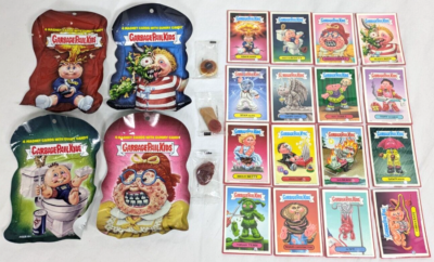 #ad 2012 Topps Garbage Pail Kids Magnet 16 CARD SET Wrappers amp; Gummies GPK Adam Bomb $79.95