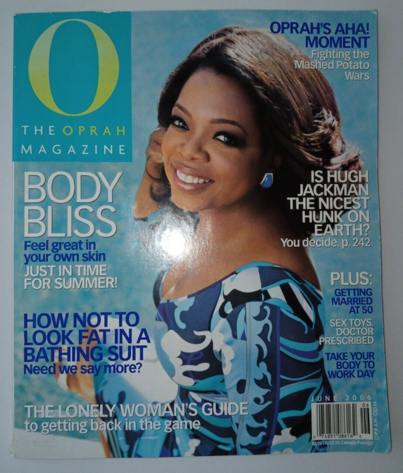 O The Oprah Magazine June 2006 - HUGH JACKMAN Foto 3 de 4