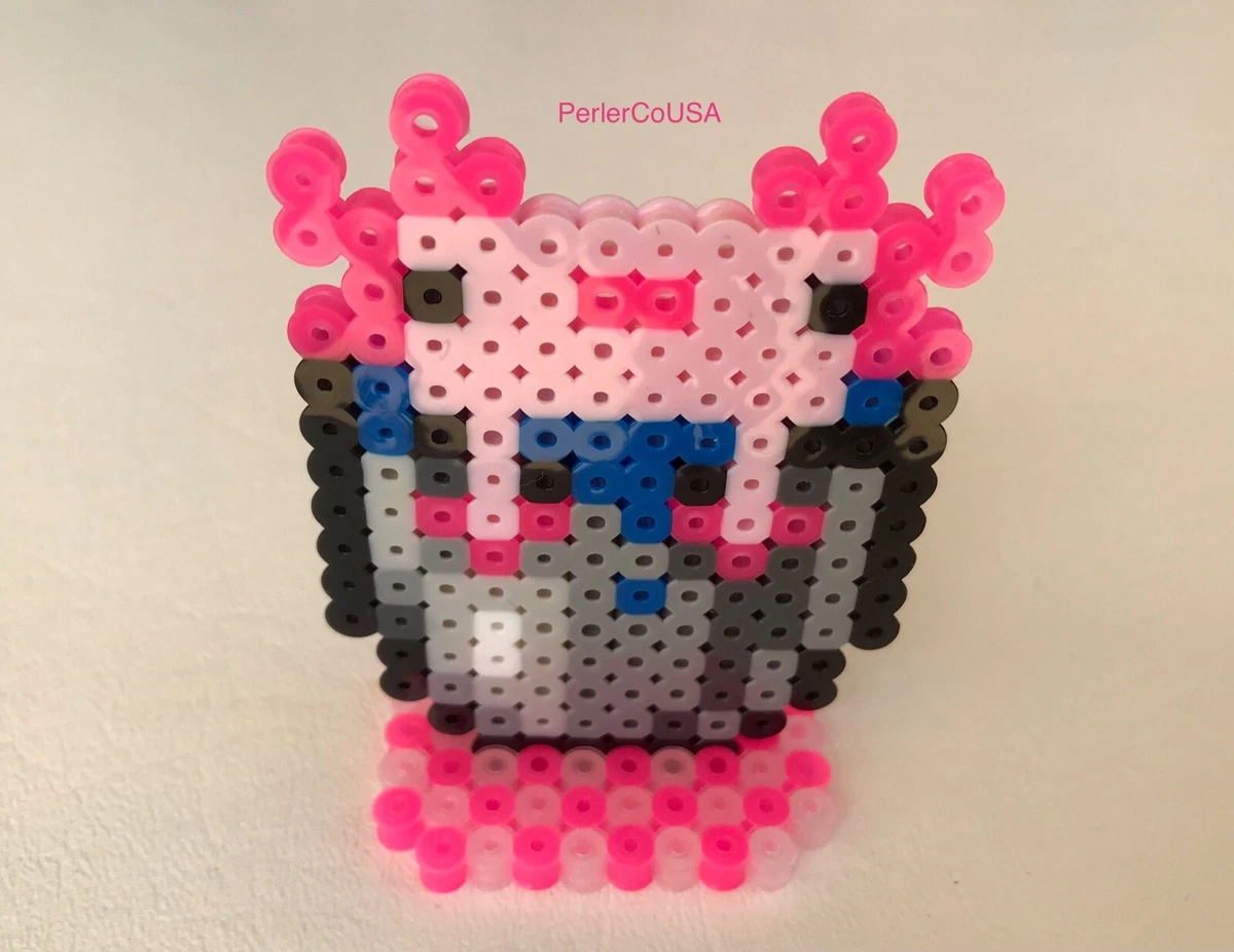 Axolotl Perler Beads 